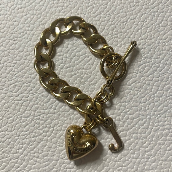Juicy Couture heart bracelet with “J” - Picture 1 of 3